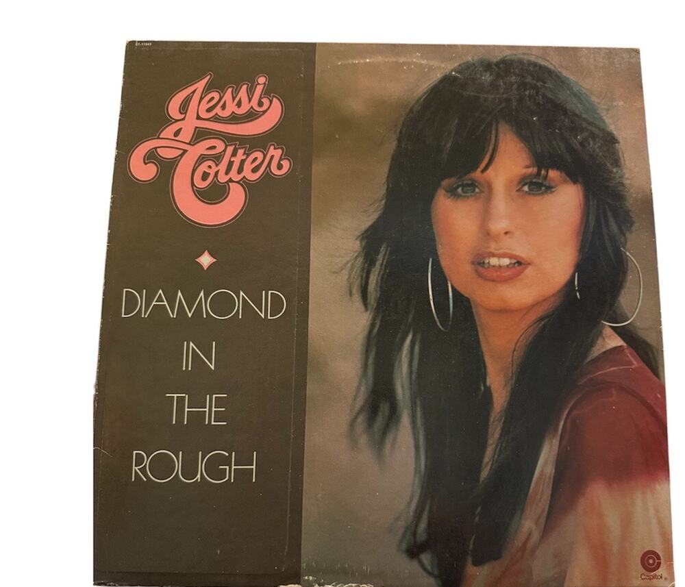 Jessi Colter, Diamond In The Rough Vinyl LP, 1976, Outlaw Country, VG+